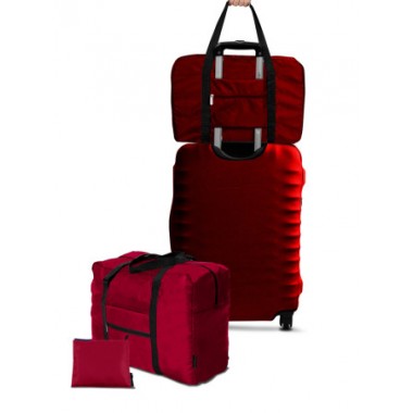 Сумка дорожная Coverbag (бордо)
