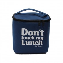 Ланч бэг "Don't touch my lunch, синий maxi Ланч бэг "Don't touch my lunch, синий maxi