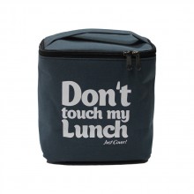 Ланч бэг "Don't touch my lunch, серый maxi Ланч бэг "Don't touch my lunch, серый maxi
