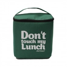 Ланч бэг "Don't touch my lunch, зеленый maxi Ланч бэг "Don't touch my lunch, зеленый maxi