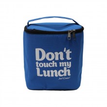 Ланч бэг "Don't touch my lunch, васильковый maxi Ланч бэг "Don't touch my lunch, васильковый maxi